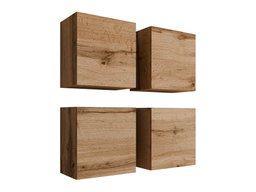 Ensemble d'armoires Vilrin (Chêne wotan)