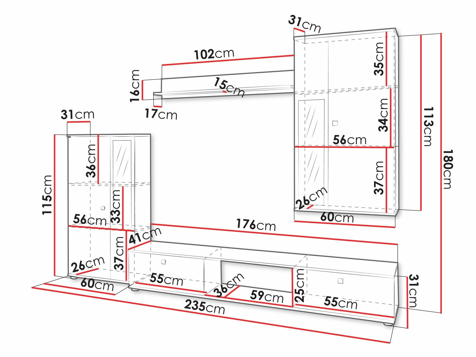 Ensemble de salon Studio