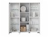 Buffet Torcame 100 (Blanc + Blanc brillant)