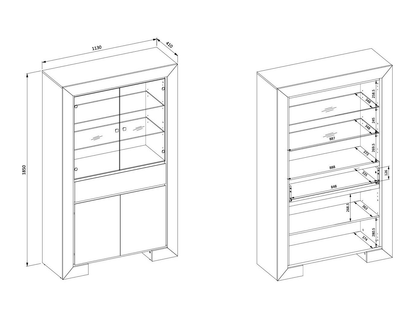 Étagère Etrteo 100