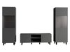 Ensemble de salon Comes (Anthracite)