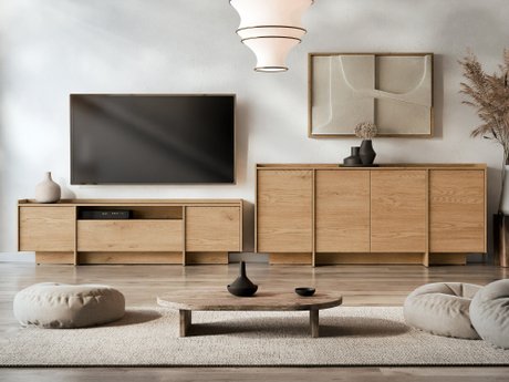 Ensemble de salon Filus (Chêne)