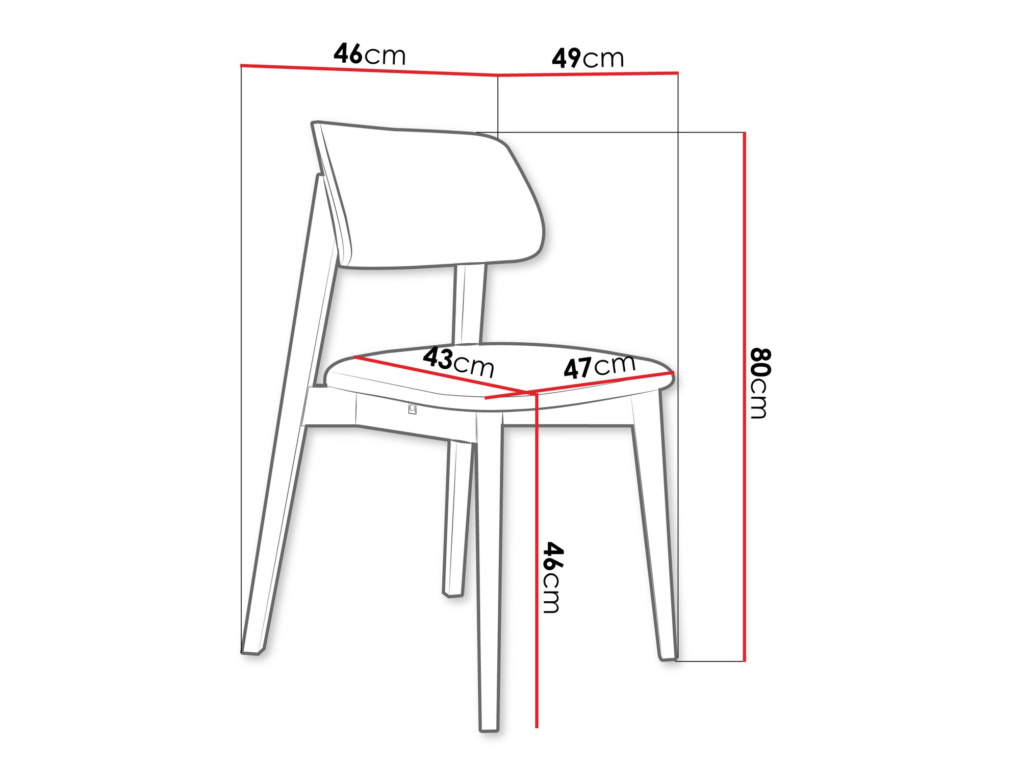 Chaise Dearborn 100 (Magic Velvet 2219)