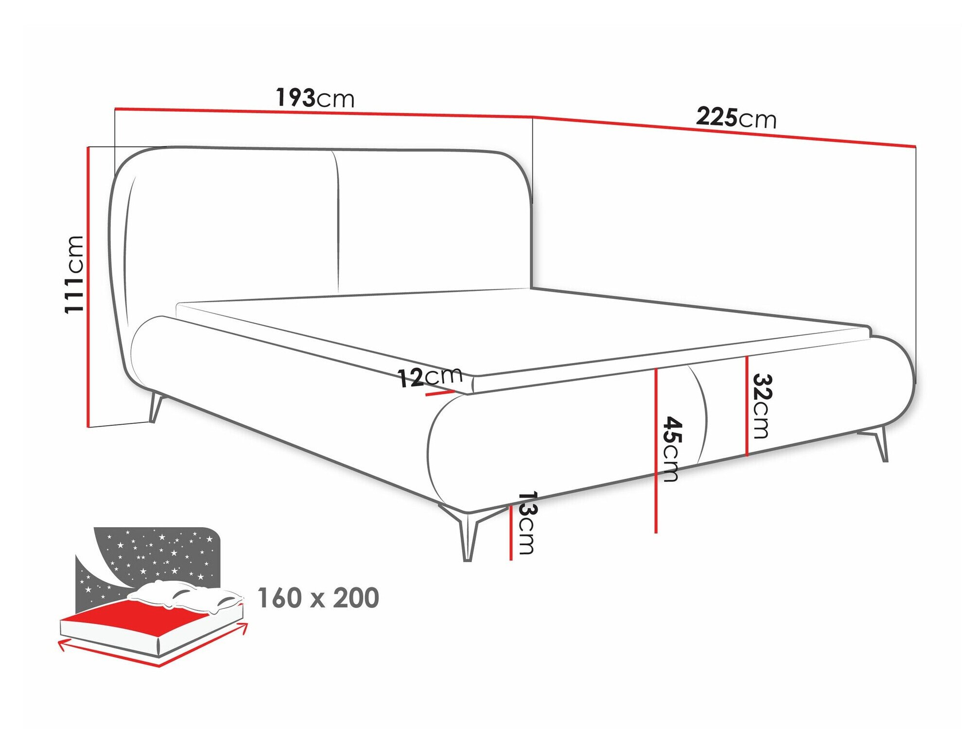 Lit TrendyNest 121 (Coral 55)