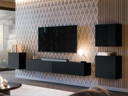 Ensemble de salon Calveru 108 (Noir)