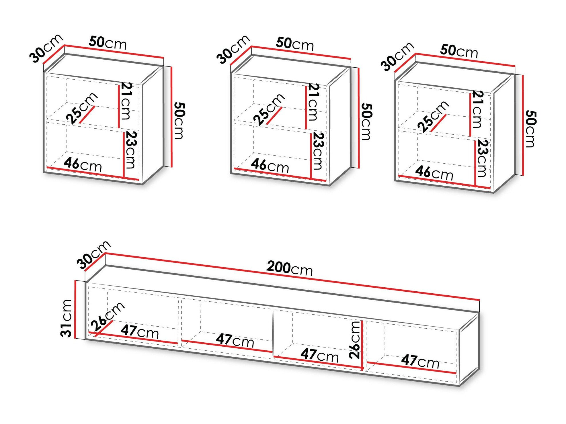 Ensemble de salon Species IV (Noir)