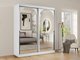 Armoire Toledo 132 (Blanc)