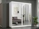 Armoire Toledo 133 (Blanc)