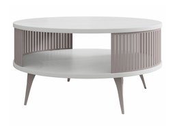 Table basse Sordore 125 (Cachemire + Blanc)