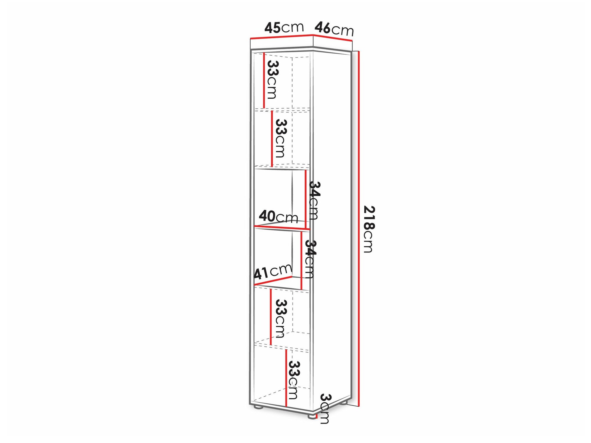 Ensemble de meubles Concept Pro Lenart XI (Blanc)
