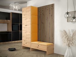 Meuble d'entrée Hartford 320 (Chêne Artisan + Manila 32)