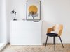 Bureau d'angle Concept Pro Lenart (Blanc)