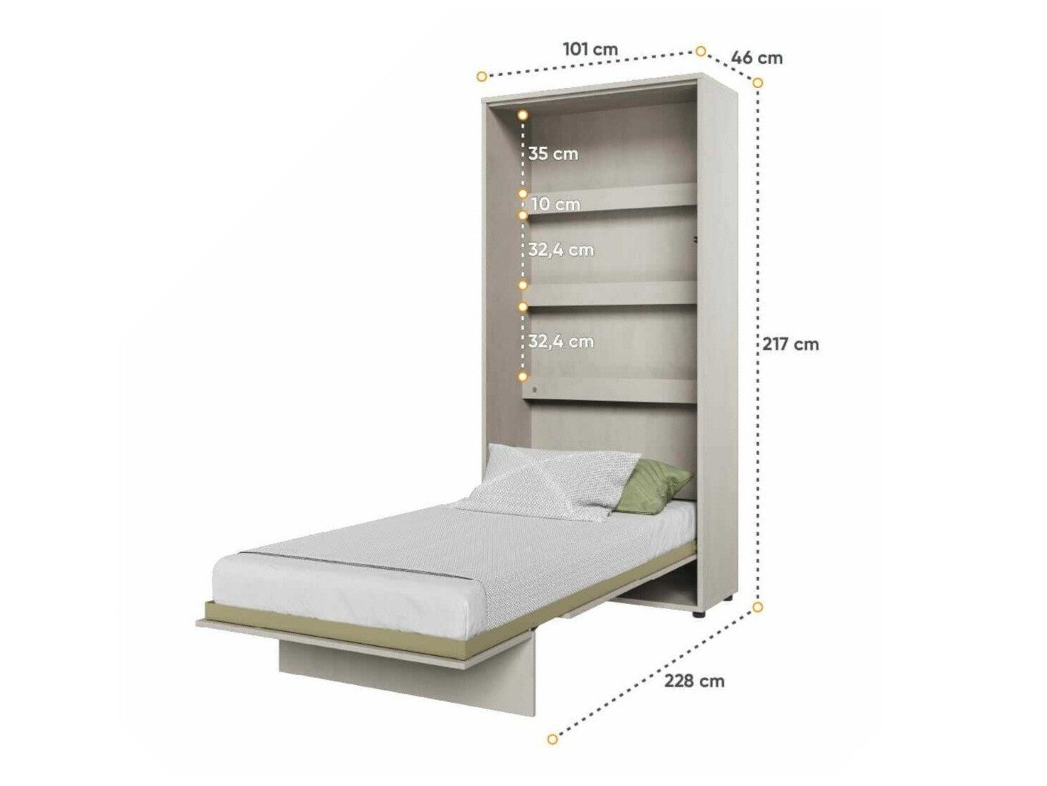 Ensemble de meubles Concept Pro Lenart Levfere 140