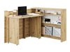Bureau d'angle Concept Pro Lenart (Chêne Artisan)