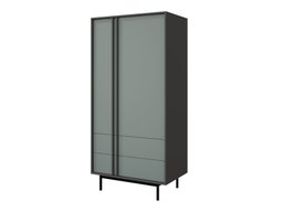 Armoire Levali 100 (Vert poussiéreux)