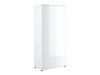 Armoire Concept Pro Lenart (Blanc brillant + Blanc)