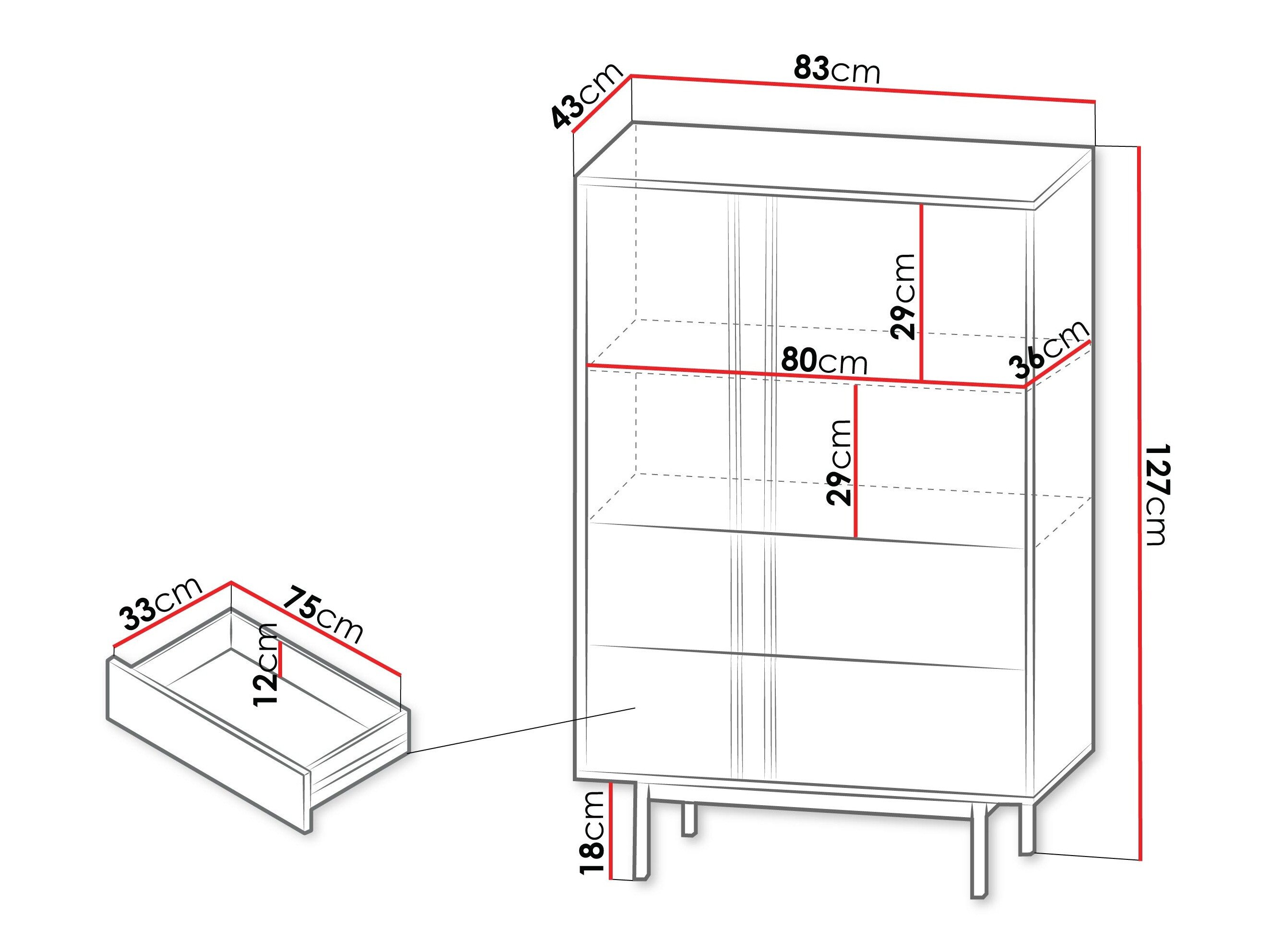 Commode Levali 104 (Chêne)