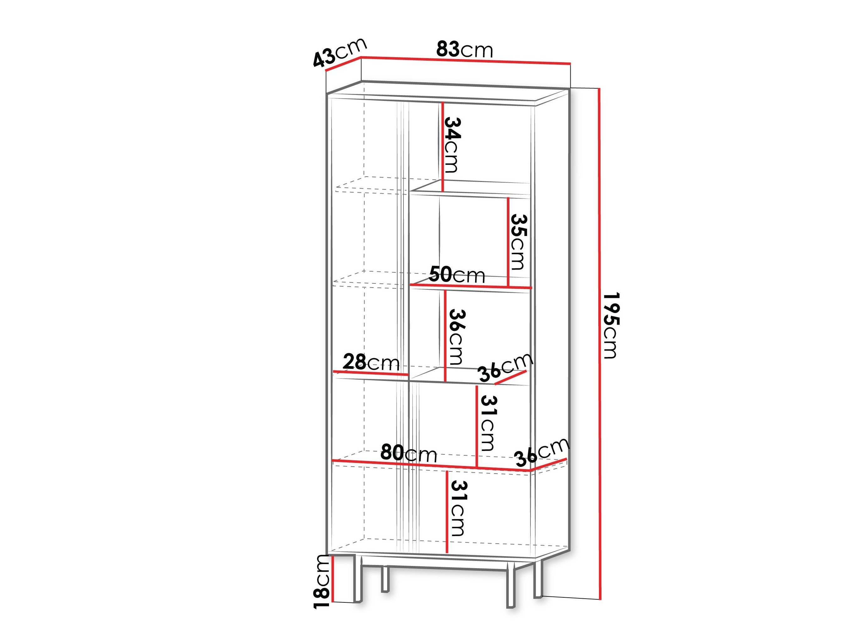Étagère Levali 101 (Beige)