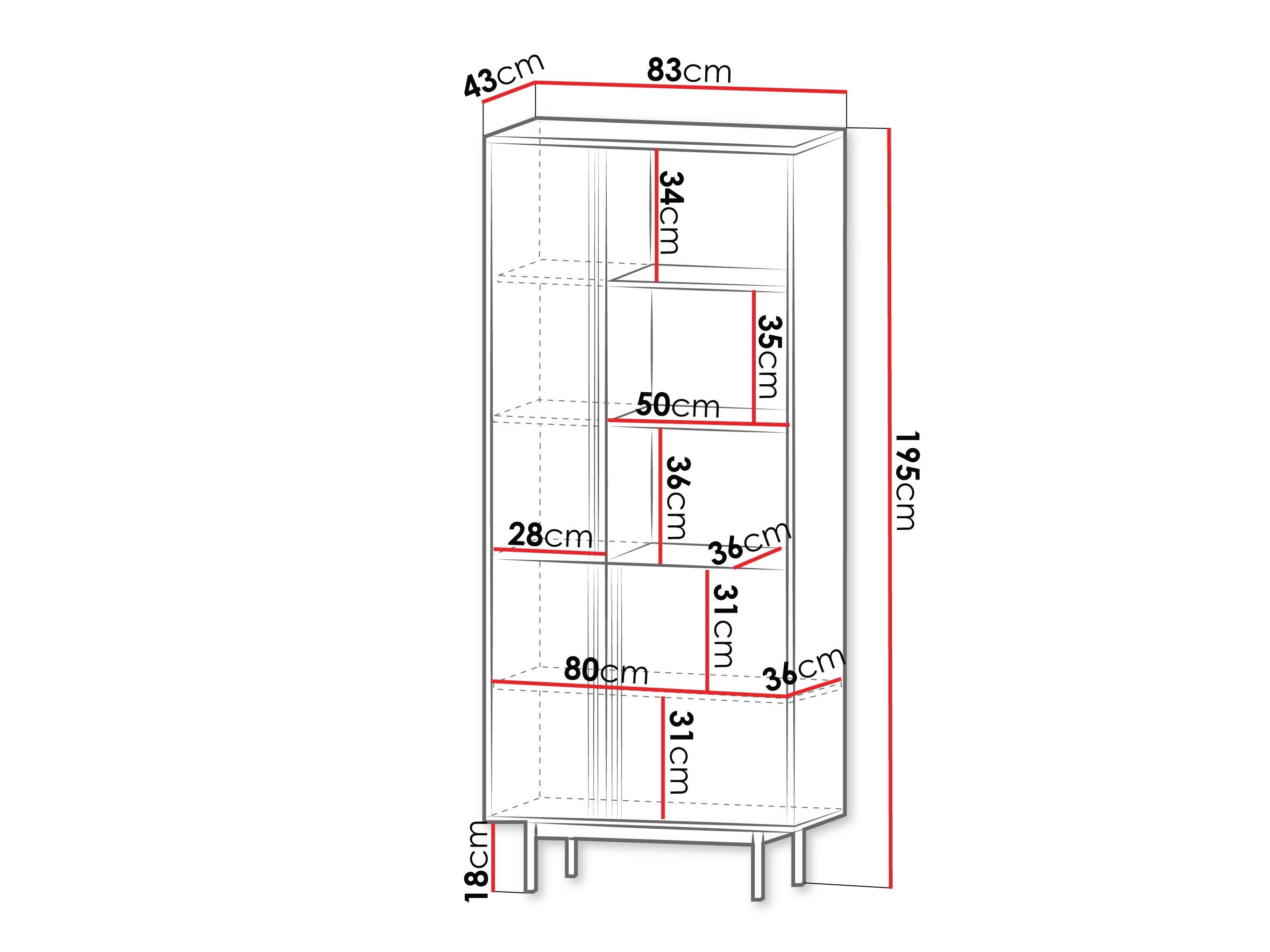 Étagère Levali 101 (Chêne)