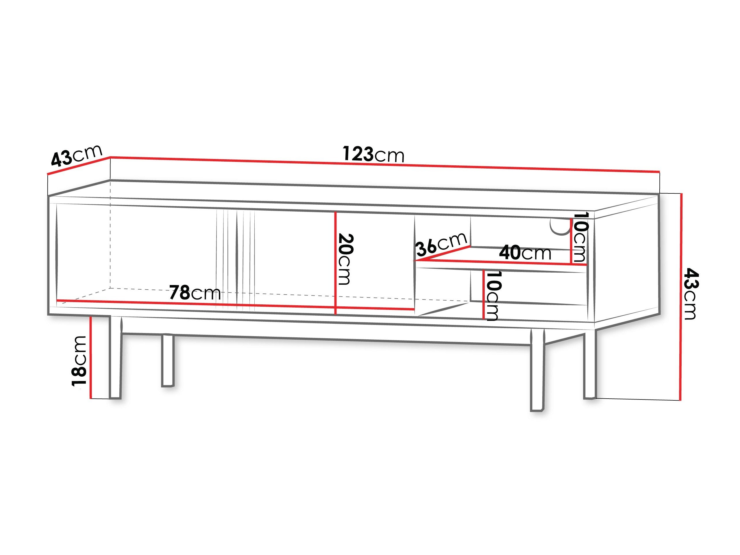 Meuble TV Levali 109 (Beige)