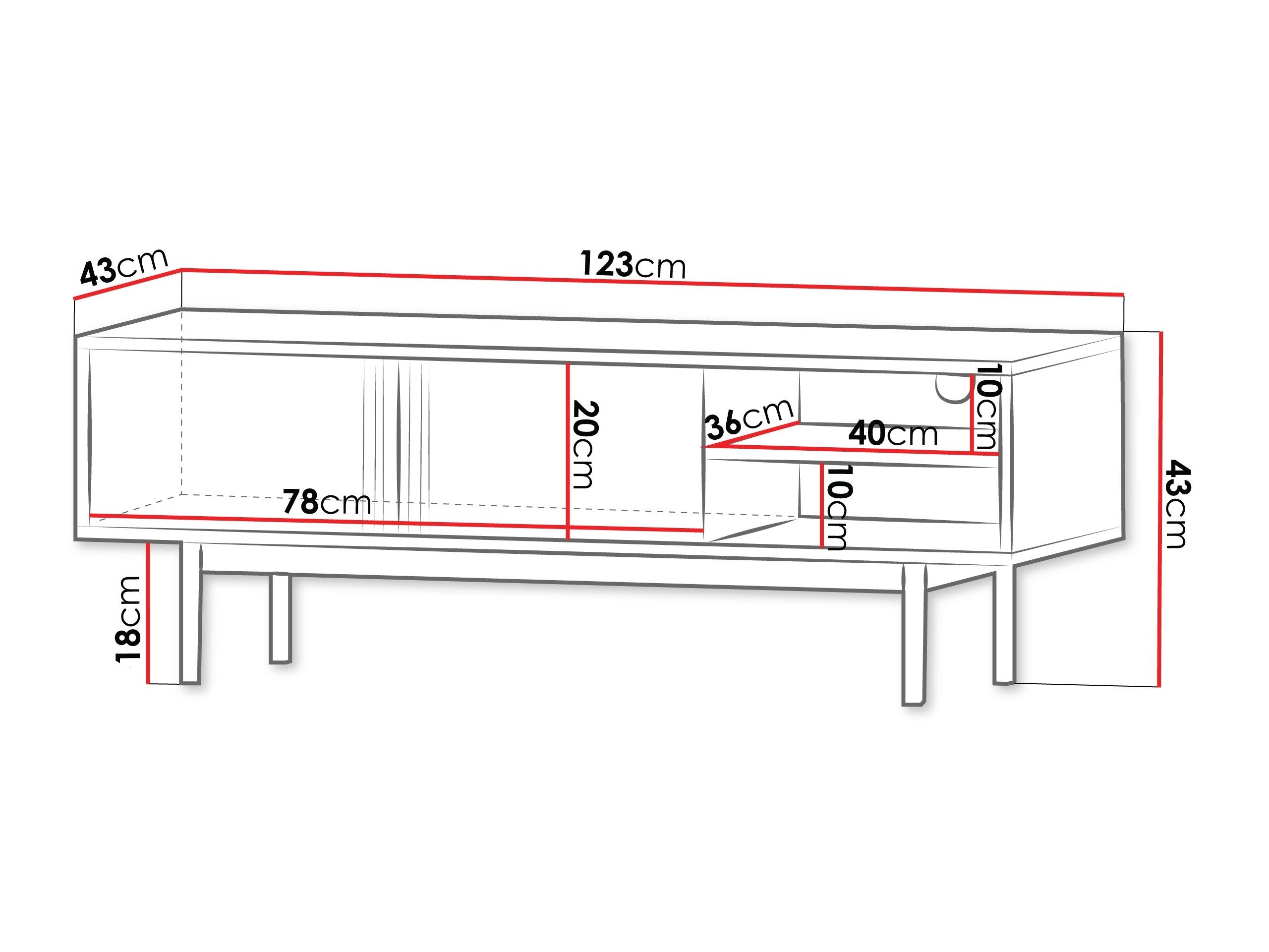 Meuble TV Levali 109 (Chêne)