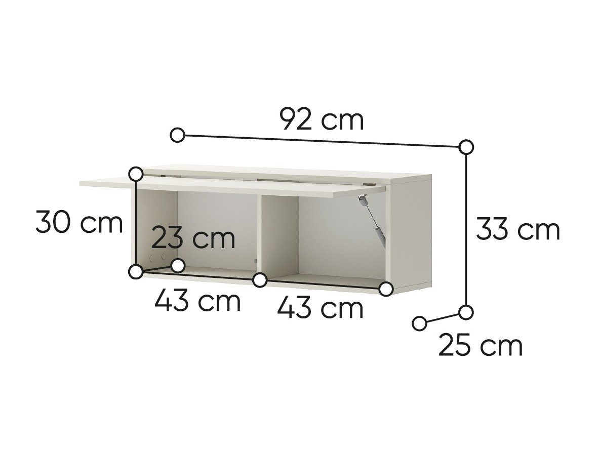 Armoire murale Concept Pro Lenart II (Cfrêneemere)