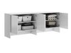 Buffet Concept Pro Lenart IV (Blanc + Blanc brillant)
