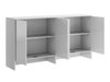 Buffet Concept Pro Lenart V (Blanc + Blanc brillant)