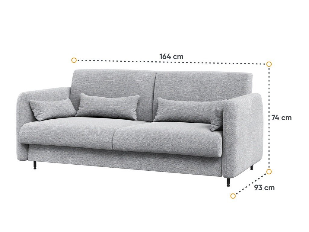Ensemble de meubles Concept Pro Lenart VI (Blanc + Gris)