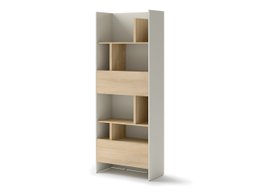 Étagère Concept Pro Lenart V (Cachemire + Chêne)