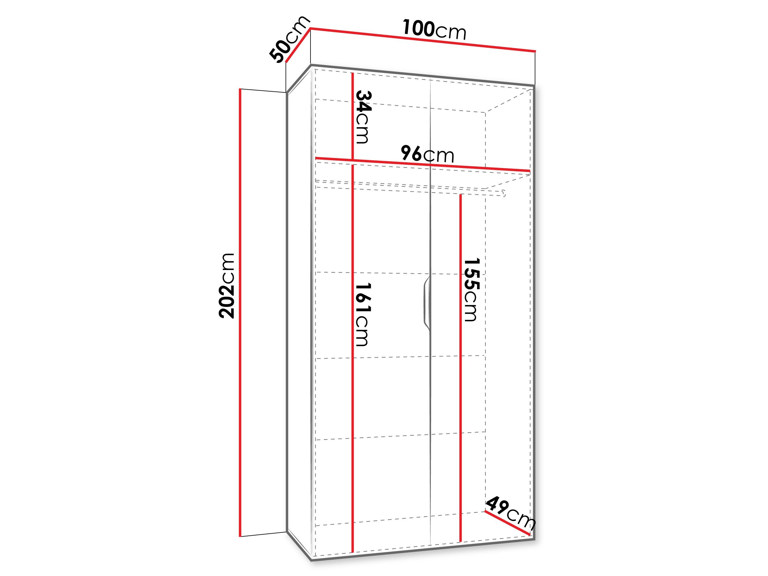 Armoire Hartford 510 (Blanc)