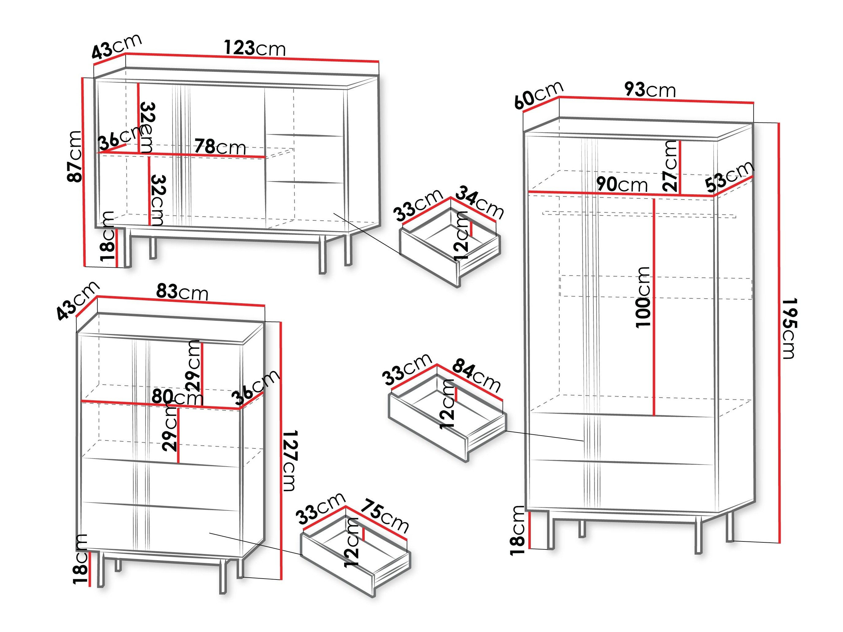 Ensemble de salon Levali 116 (Beige)
