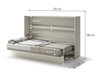 Lit escamotable Concept Pro Lenart V (Cachemire)