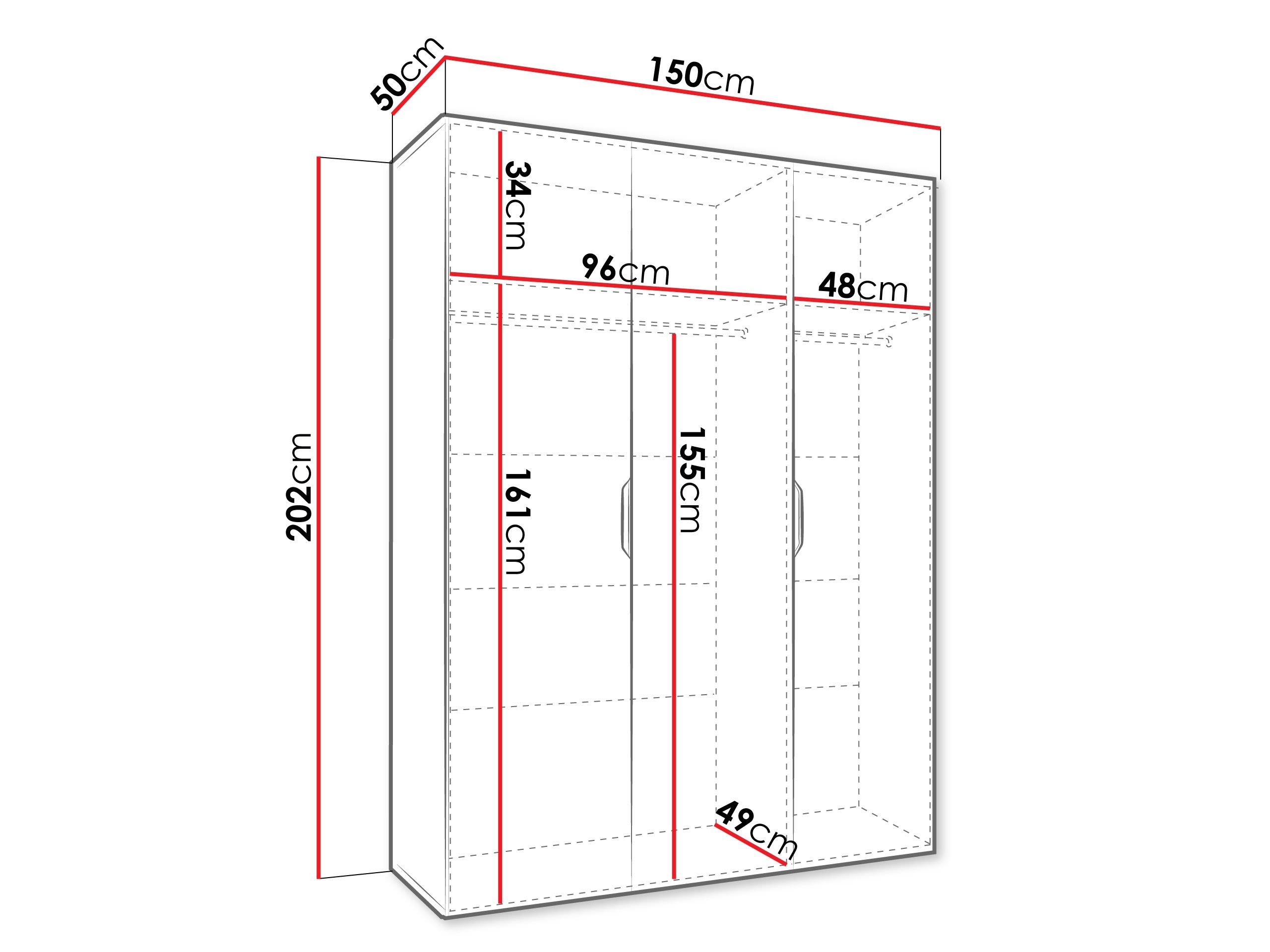 Armoire Hartford 512 (Blanc)