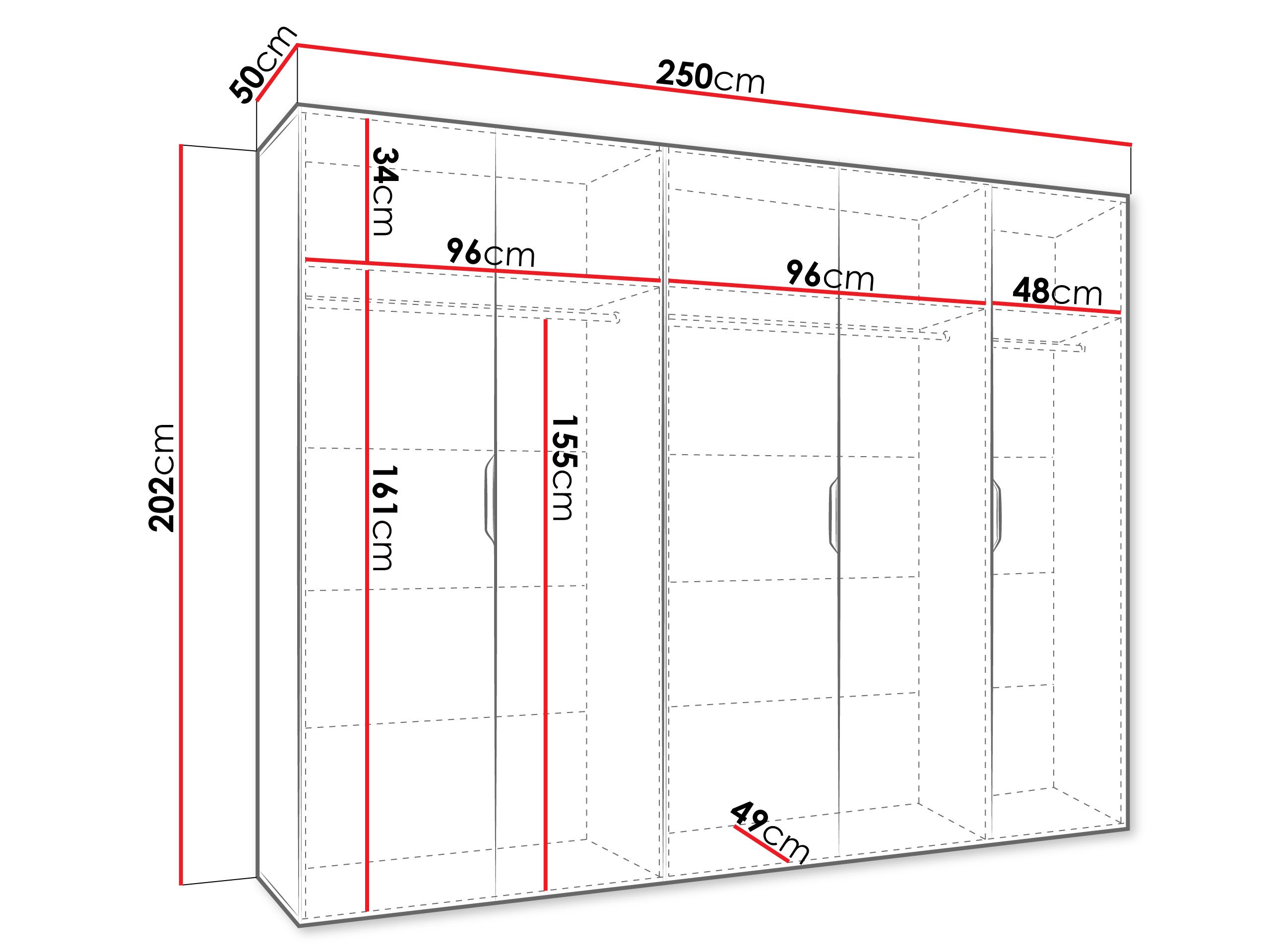 Armoire Hartford 516 (Blanc)