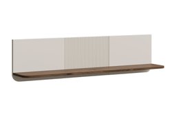 Étagère murale Lufela 118 (Cachemire + Noyer)