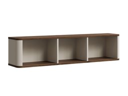 Étagère murale Lufela 119 (Cachemire + Noyer)