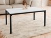 Table basse Oswego 138 (Blanc + Noir)