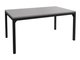 Table basse Oswego 138 (Graphite + Noir)