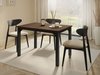 Table Oswego 135 (Noyer + Noir)