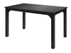 Table Oswego 136 (Marbre noir + Noir)