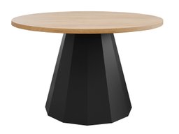 Table basse Oswego 139 (Noir + Chêne)