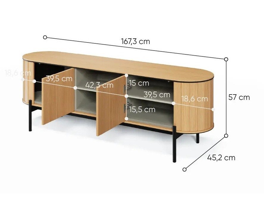 Meuble TV Elbdore 104