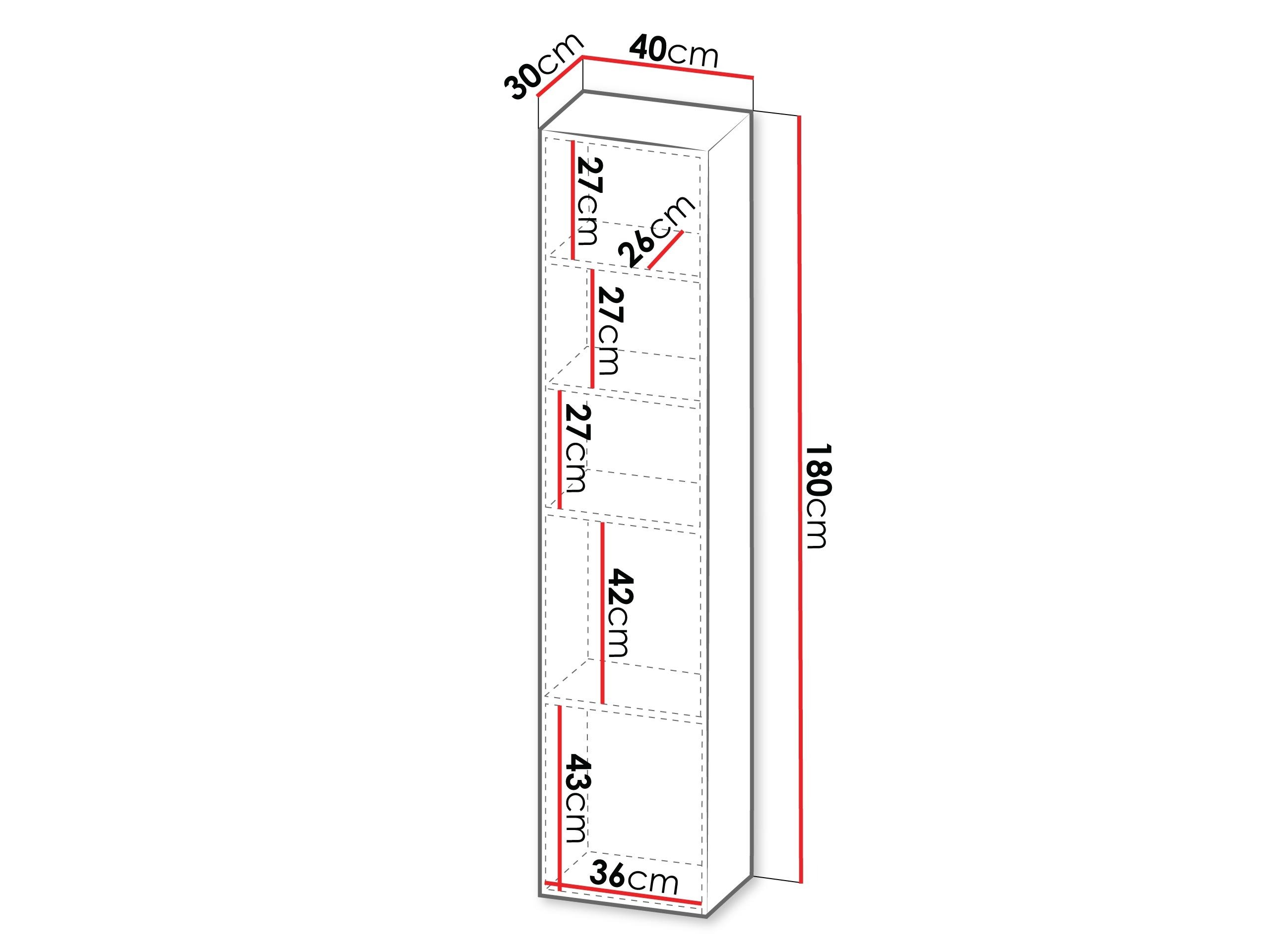 Étagère murale Calveru 100 (Cachemire)