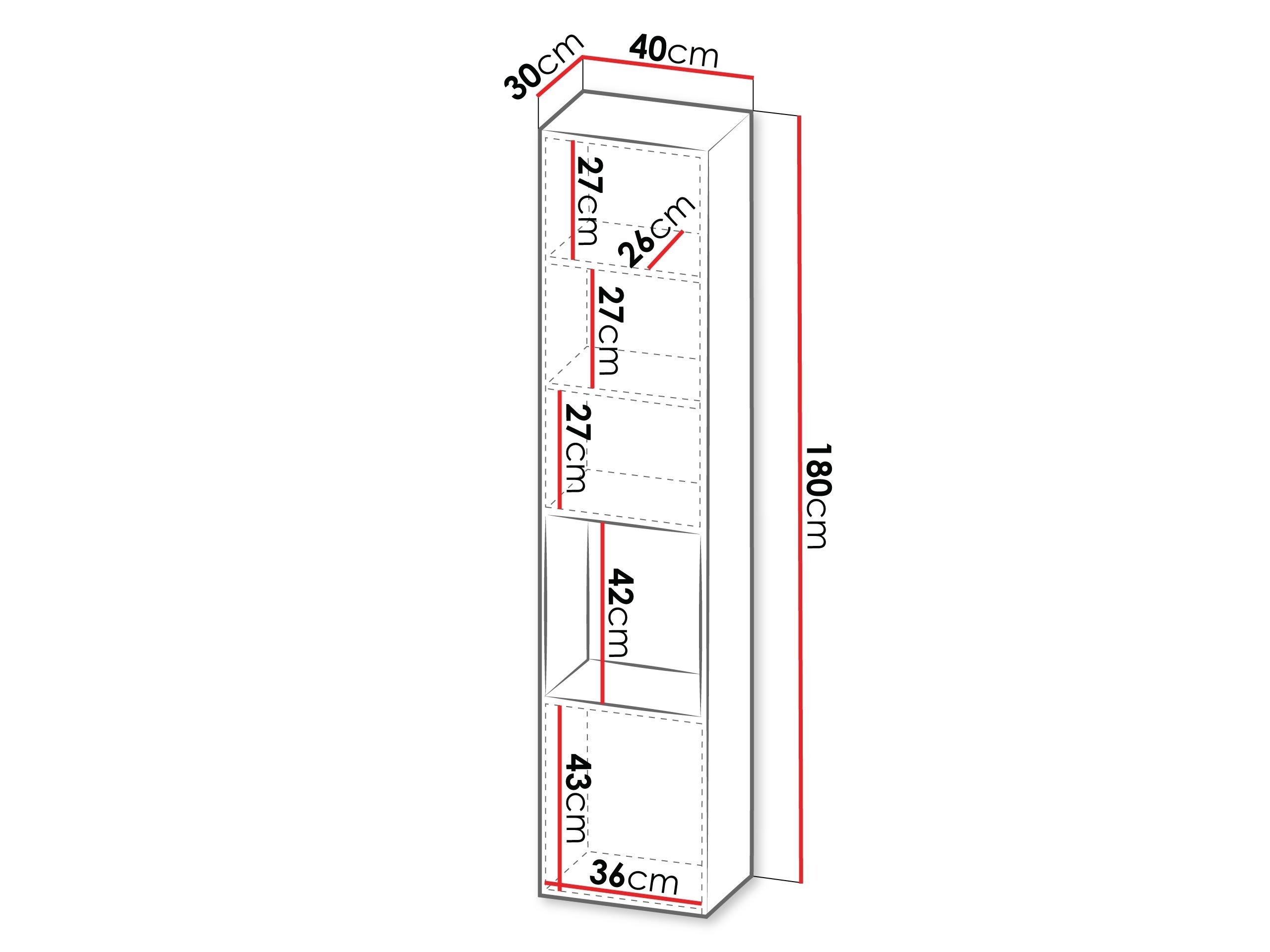 Étagère murale Calveru 102 (Cachemire)