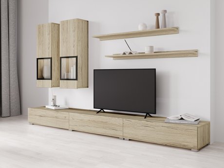 Ensemble de salon Serodeu 100 (Chêne de san remo)
