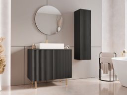 Ensemble de salle de bain Virdomi 110 (Noir)