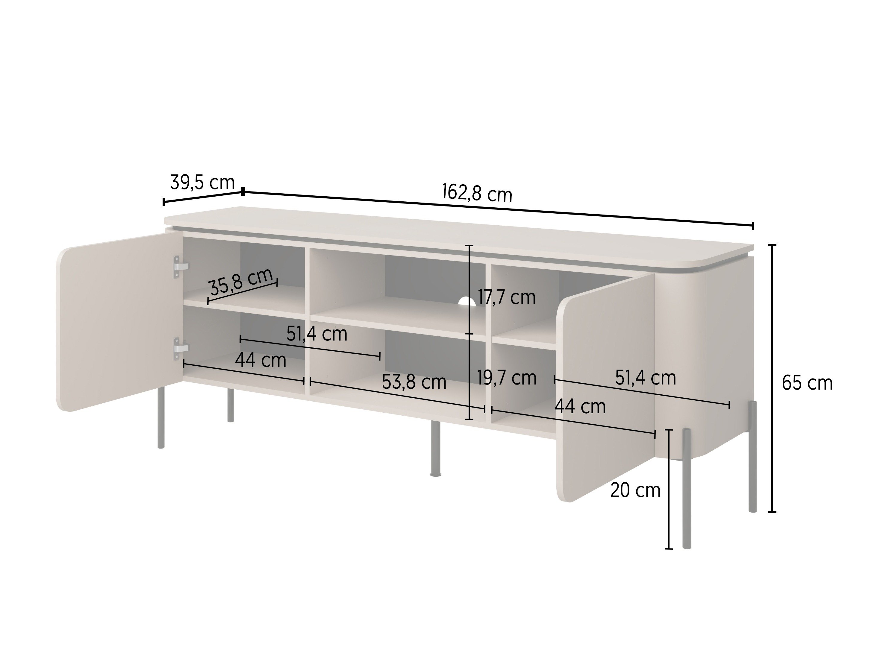 Meuble TV Mirbeno 101