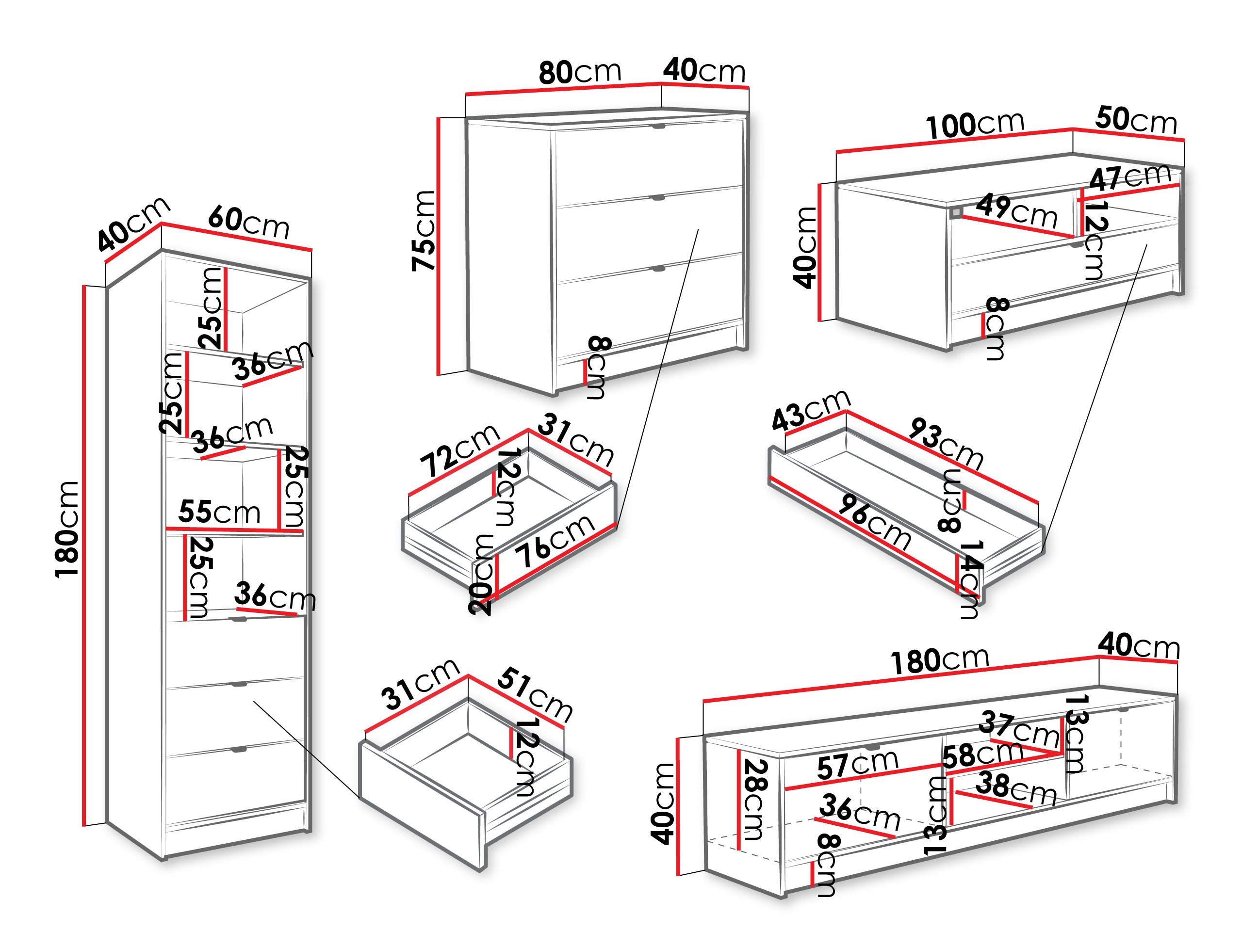 Ensemble de salon Comfivo Larmire 118 (Beige)