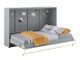 Lit escamotable Concept Pro Lenart IV (Gris)